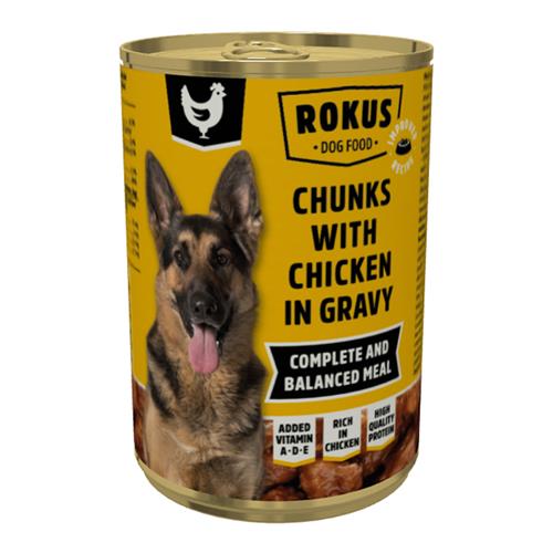 ROKUS -410 gr. Perros- Pollo